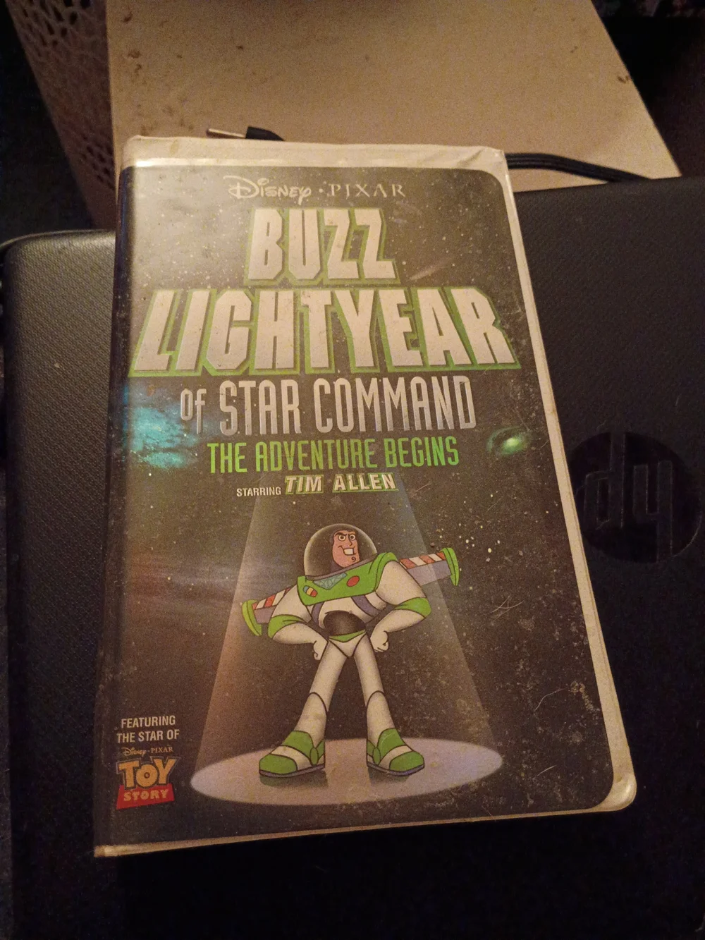 Buzz Lightyear of Star Command VHS - Black/Green